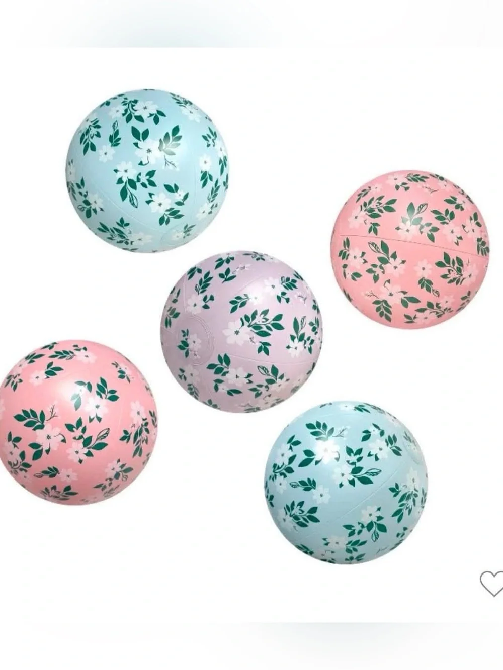 MINNIDIP Ballon garland 5 cluster in floral print